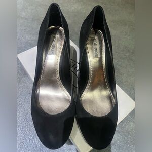 Steve Madden 3inch Black Suede Heels